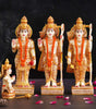 Handcrafted Ram Darbar Idol Set – Lord Rama, Sita, Lakshman & Hanuman Hindu Statue for Home Temple & Gifting (BLACKLUXE CRAFTS) - BLACKLUXECRAFTS