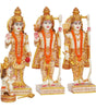 Handcrafted Ram Darbar Idol Set – Lord Rama, Sita, Lakshman & Hanuman Hindu Statue for Home Temple & Gifting (BLACKLUXE CRAFTS) - BLACKLUXECRAFTS