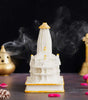 Handcrafted Ram Mandir Model – Ayodhya Temple Replica Idol for Home Temple & Spiritual Décor (BLACKLUXE CRAFTS) - BLACKLUXECRAFTS