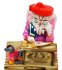Handcrafted Ganesh Writing Idol – Lord Ganesha Statue with Mouse for Home Temple & Gifting (BLACKLUXE CRAFTS) - BLACKLUXECRAFTS