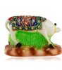 Handcrafted Kamdhenu Cow and Calf Idol – Decorated Nandi Statue for Pooja, Home Temple & Gifting (BLACKLUXE CRAFTS) - BLACKLUXECRAFTS