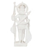 Handcrafted White Lord Rama Idol – Standing Rama Statue with Bow & Arrow for Home Temple & Spiritual Décor (BLACKLUXE CRAFTS) - BLACKLUXECRAFTS