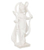 Handcrafted White Lord Rama Idol – Standing Rama Statue with Bow & Arrow for Home Temple & Spiritual Décor (BLACKLUXE CRAFTS) - BLACKLUXECRAFTS