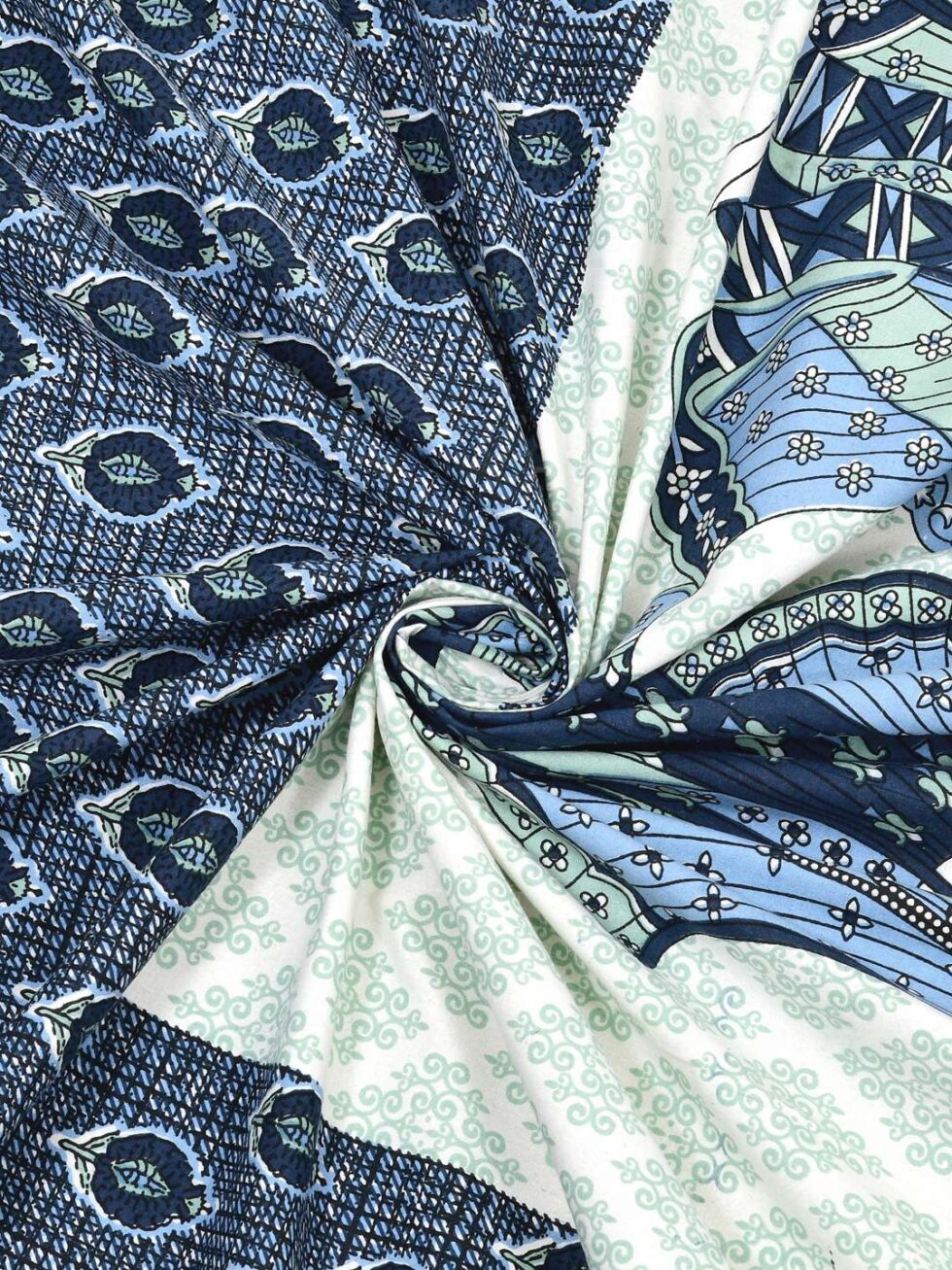 Handmade Jaipuri Block Print Cotton Bedsheet with Pillow Covers | Indian Double Bed Sheet | Traditional Rajasthani Folk Dance Design Bedding (BLACKLUXE CRAFTS) - BLACKLUXECRAFTS