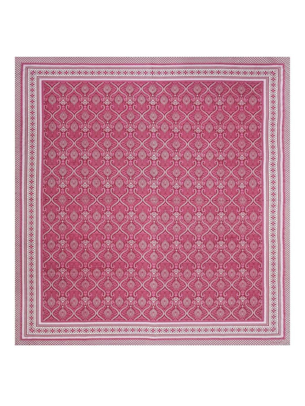 Handmade Pink Paisley Cotton Bed Sheet with Pillow Covers – Indian Block Print King Size Bedding – Ethnic Bohemian Home Décor (BLACKLUXE CRAFTS) - BLACKLUXECRAFTS