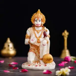 Lord Hanuman Idol | Bajrangbali Statue for Home Décor & Puja | Hindu God Figurine (BLACKLUXE CRAFTS) - BLACKLUXECRAFTS
