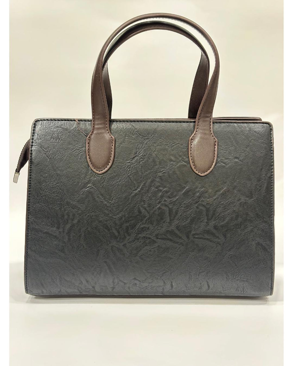 Luxury Handcrafted Black Leather Tote Bag with Vintage Floral Embossed Design – Elegant Shoulder Handbag for Women’s Fashion & Workwear (BLACKLUXE CRAFTS)